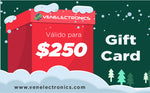 GIFTCARD VENELECTRONICS $250