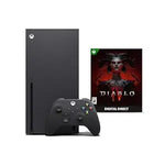 Consola Xbox Microsoft Series X Gaming 1tb  Con Juego Diablo Iv Color Negro