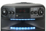 Corneta Dolphin 12" 2500 Watts Luces Led Bluetooth