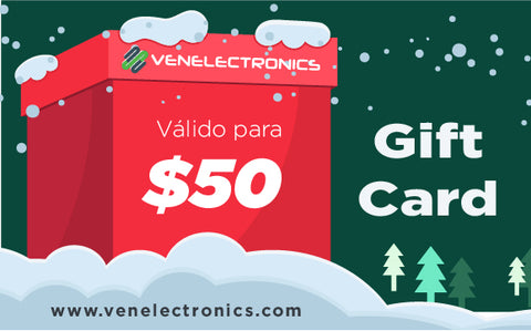 GIFTCARD VENELECTRONICS $50