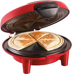 Maquina para hacer Quesadilla Hamilton Beach 120V Color Rojo