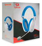 Auriculares ReDragon Ire Cable Tipo C Bluetooth Blanco Con Azul