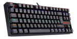 Teclado Gamer ReDragon Color Negro Swicth Red Kumara