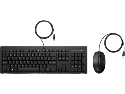 Kit De Teclado Y Mouse Hp Alambrico Conector Usb