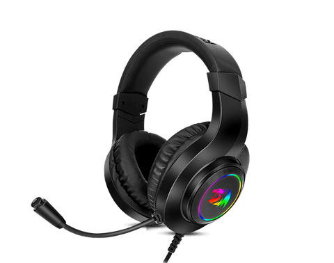 Audifono ReDragon Hylas Gamer Multiplataforma Color Negro