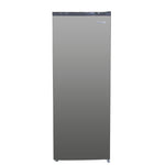 Congelador Gplus Vertical 168LT C/ Escarcha Color Acero Inox