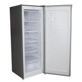 Congelador Gplus Vertical 168LT C/ Escarcha Color Acero Inox