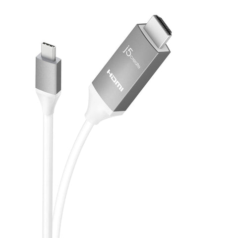 Adaptador De Pantalla J5create Cable Usb-C A Hdmi 4k