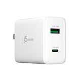 Cargador J5Create 67W GaN USB-C Cargador 2 Puertos