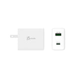 Cargador J5Create 67W GaN USB-C Cargador 2 Puertos