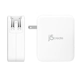 Cargador J5Create 130W Gan USB-C Cargador De 4 Puertos