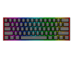 Teclado Gamer ReDragon Mecanico Color Negro Swicht Brown