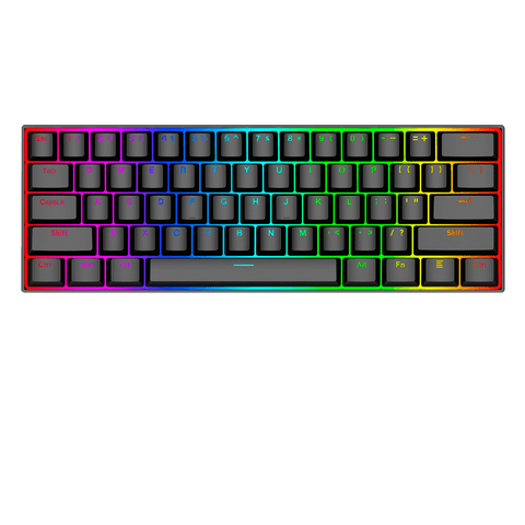 Teclado Gamer ReDragon Mecanico Color Negro Swicht Brown