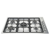 Tope Whirlpool 36 Cm A Gas 5 Quemadores Acero Inox