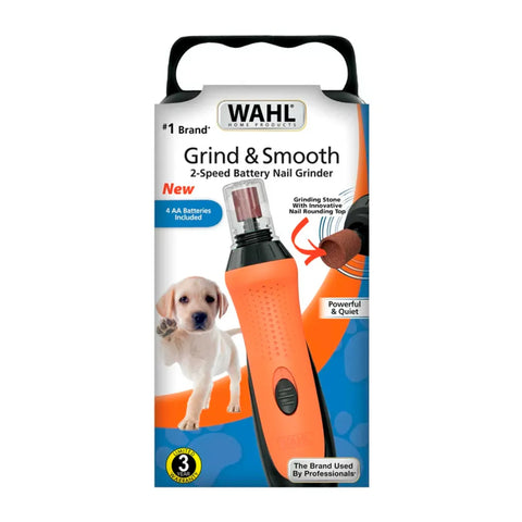 Kit Lima De Uñas Wahl Para Perros 2 Vel. Con Bateria