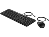 Kit De Teclado Y Mouse Hp Alambrico Conector Usb