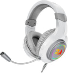 Audifono ReDragon Hylas Gamer Multiplataforma Color Blanco