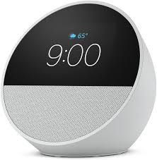 Altavoz Portatil Amazon Echo Spot 2024", Smart Con Reloj Alarma Y Alexa