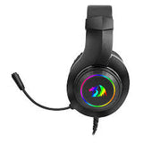 Audifono ReDragon Hylas Gamer Multiplataforma Color Negro