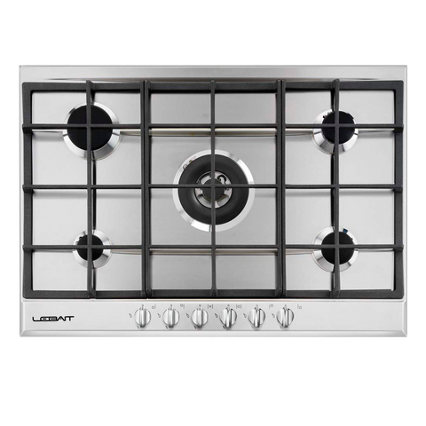 Tope De Cocina Lebait Inox A Gas 70Cm