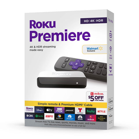 Roku Premiere Streaming TV 4K HDR