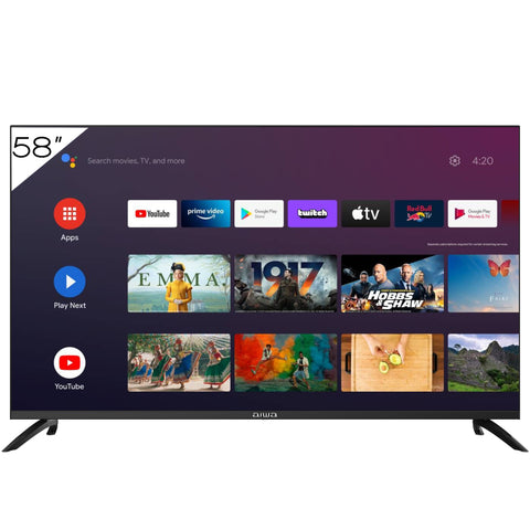 Tv AIWA 58" 4k UHD Smart Tv Android Tv