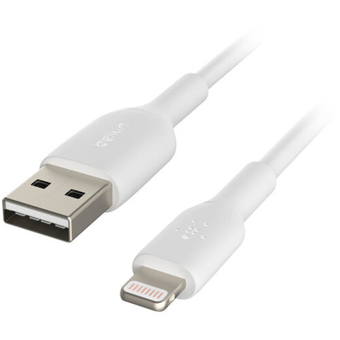 Cable Belkin Boost Charge Lightning a USB tipo A Blanco