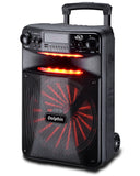 Corneta Dolphin 12" 2500 Watts Luces Led Bluetooth