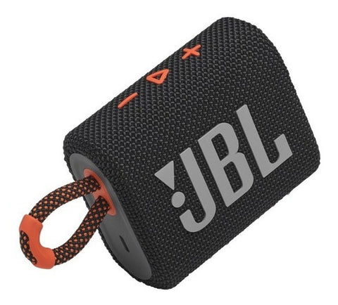 Corneta JBL Go 3 Portátil Bluetooth Negro/Naranja