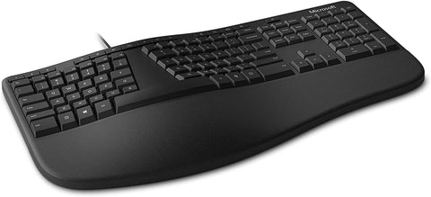 Teclado Microsoft Ergonómico QWERTY Español Windows 10