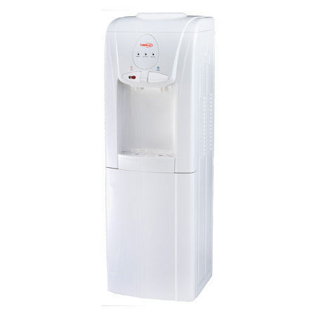 Dispensador De Agua Premium Agua Frio/Caliente Con Gabinete Blanco