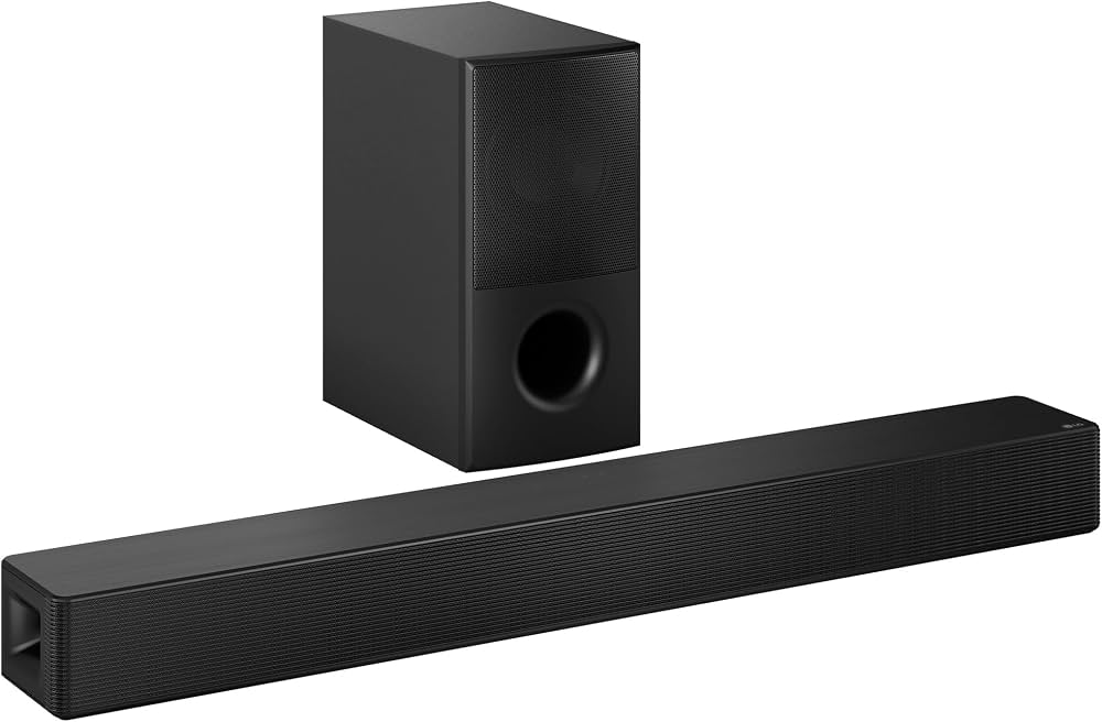 Barra De Sonido LG De 600W Y 4.1 Canales, Con Subwoofer Inalámbrico